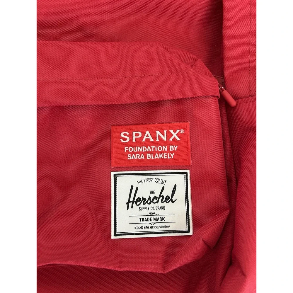 Herschel supply Co. Spanx The Lucky Red canvas backpack. NWOT